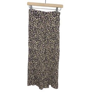 MNG floral maxi skirt viscose size XS NWOT